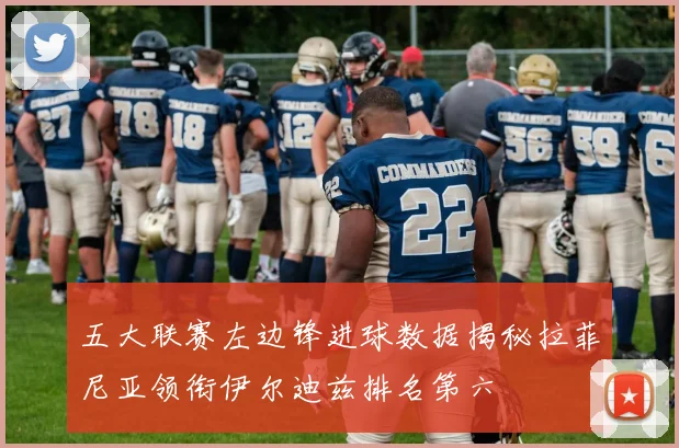 五大联赛左边锋进球数据揭秘拉菲尼亚领衔伊尔迪兹排名第六